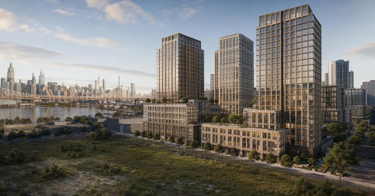 Conceptual editorial illustration for City Selects Team for 980-Unit Hunter’s Point South Project