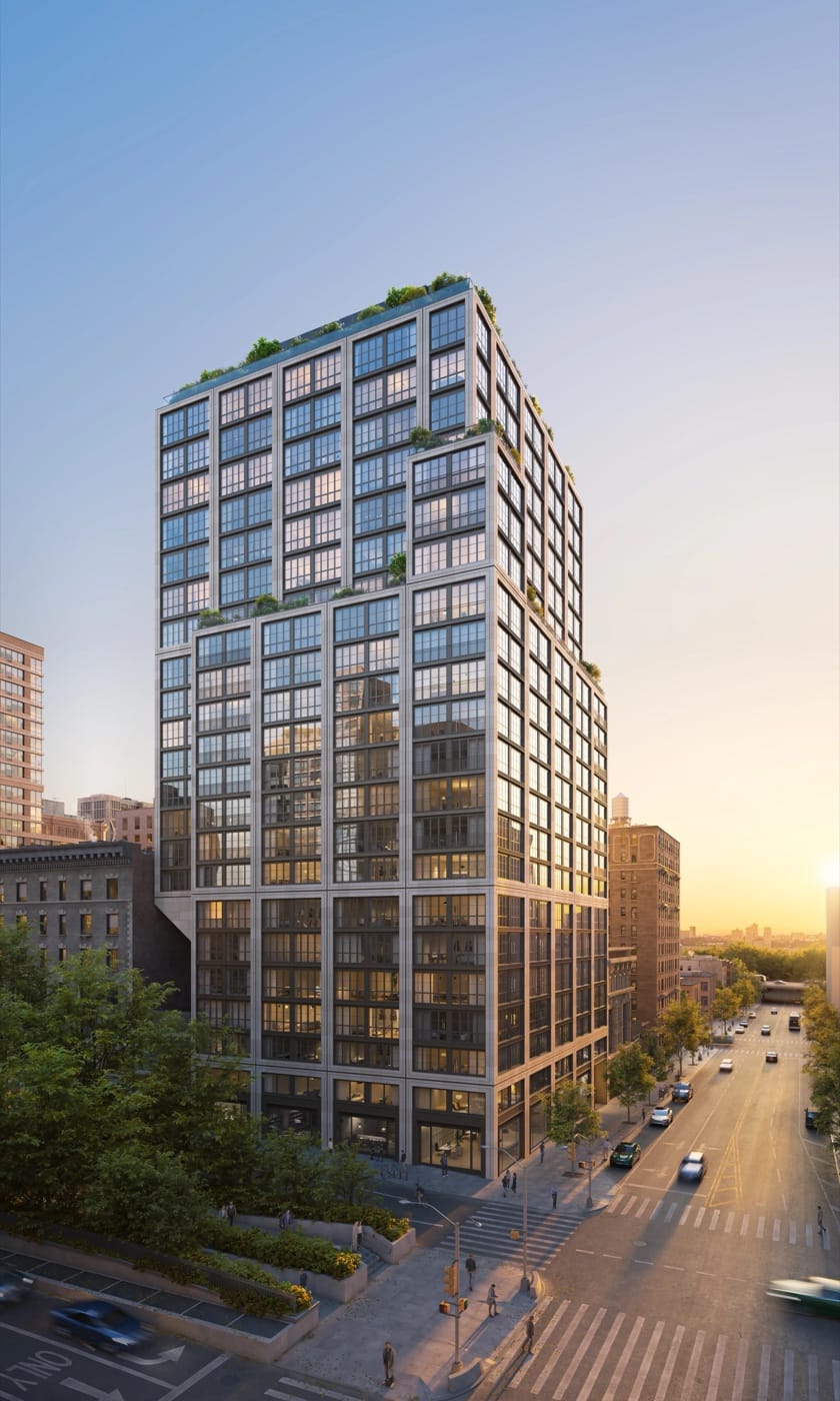 250 West 96th Street — 250 West 96th Street 大楼外观渲染图