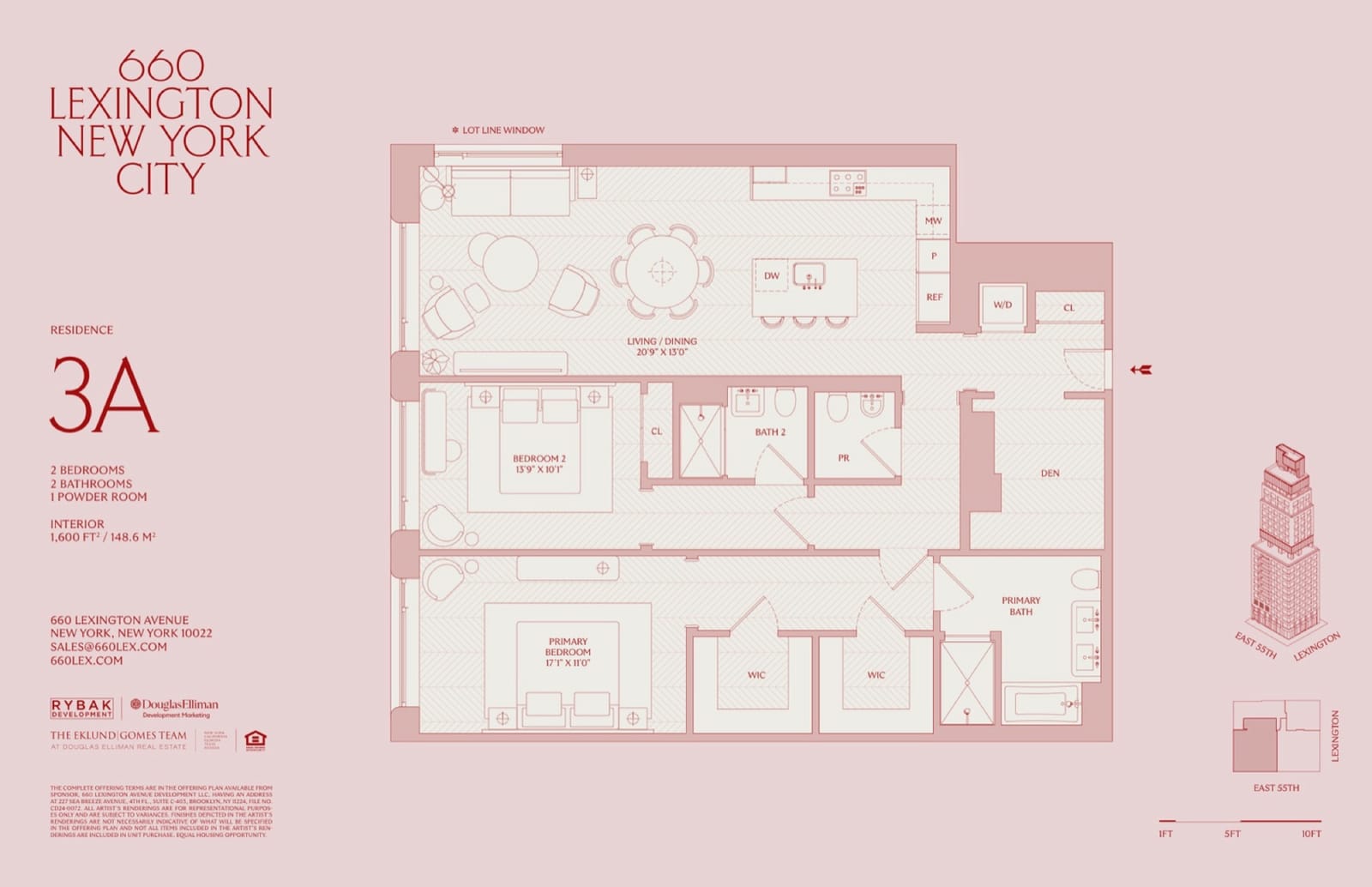 660 Lexington Line 3A floor plan