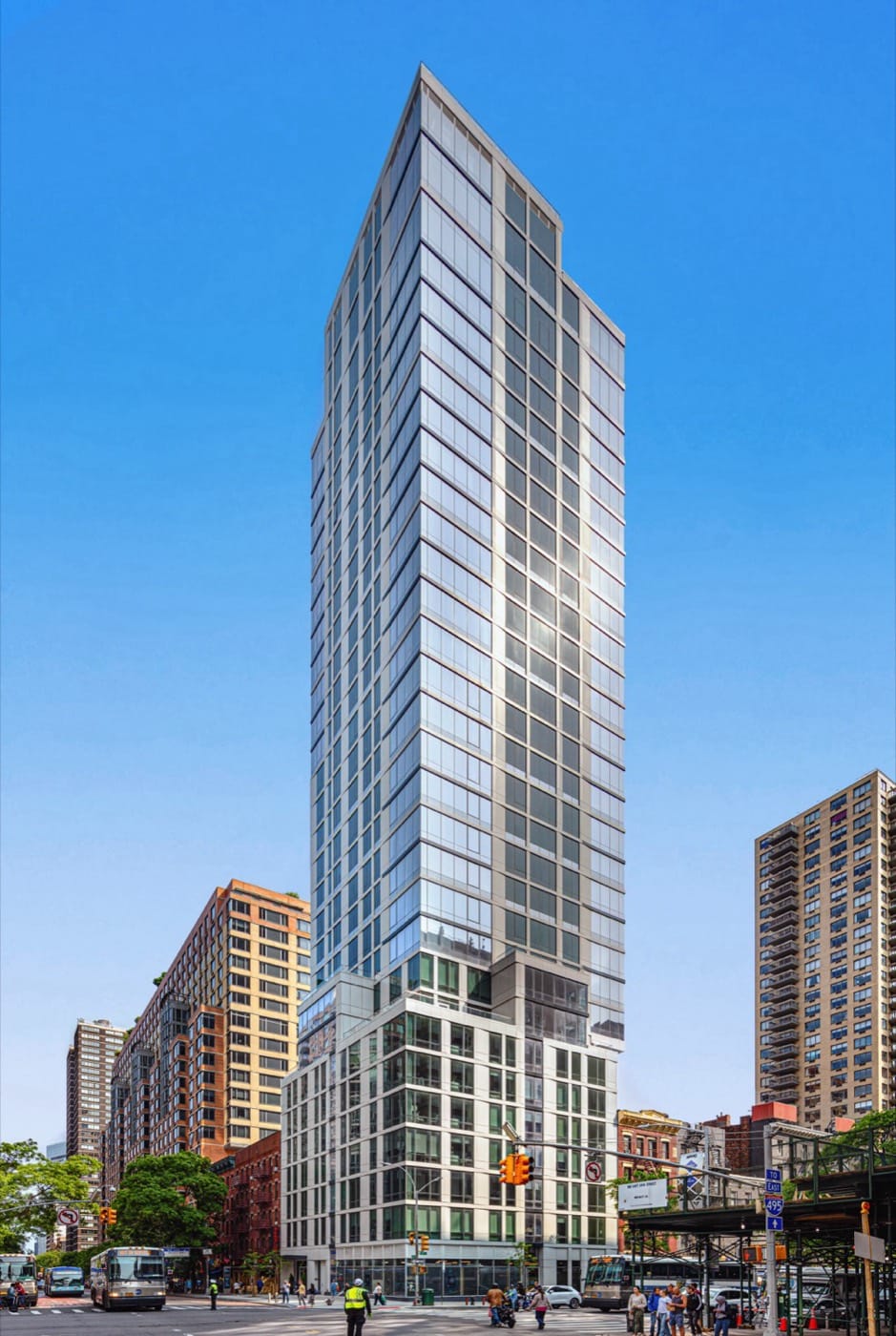 Eastlight — Building exterior against the skyline