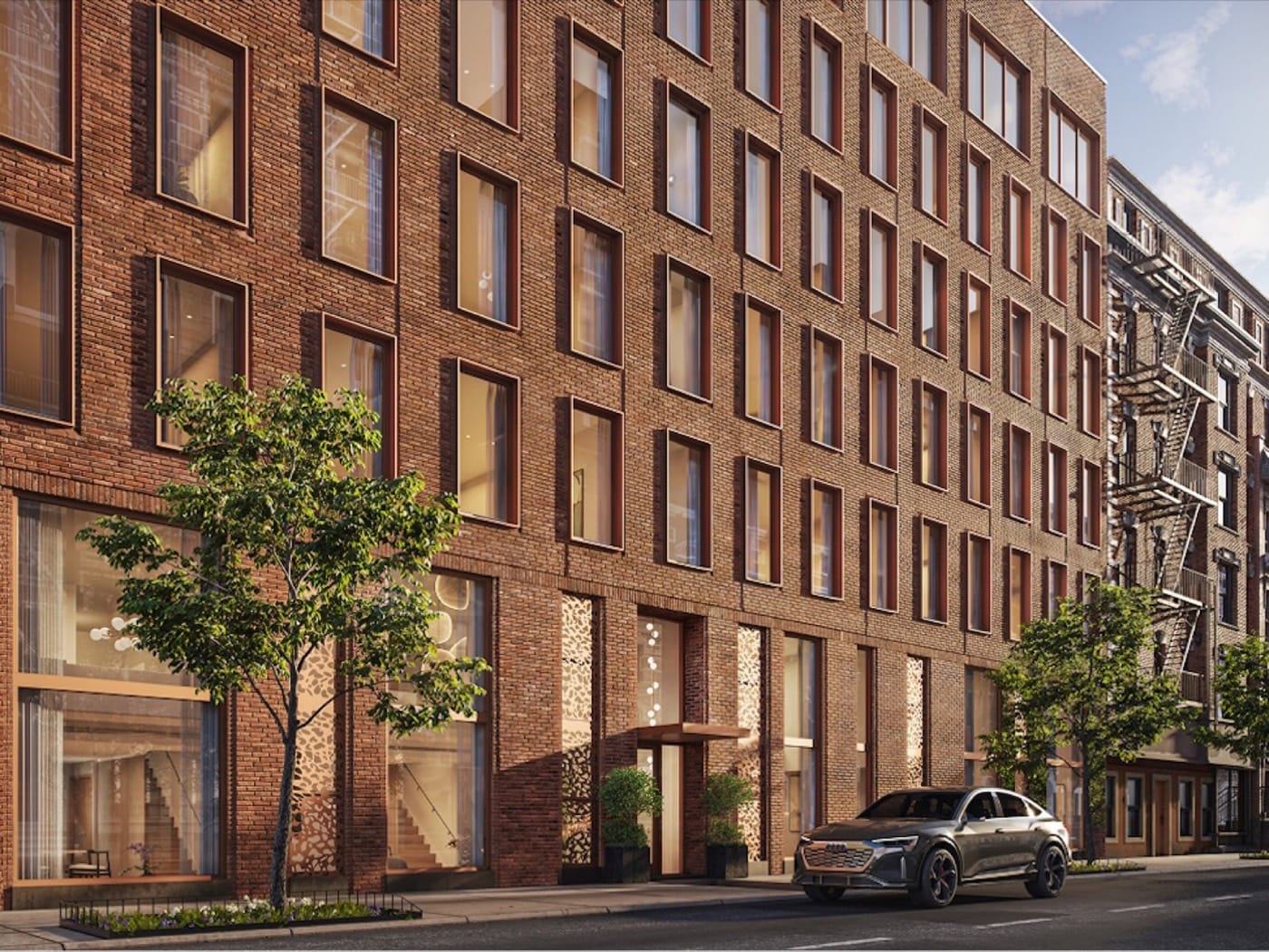Linden Lane — Building exterior / facade at 349 West 51st Street
