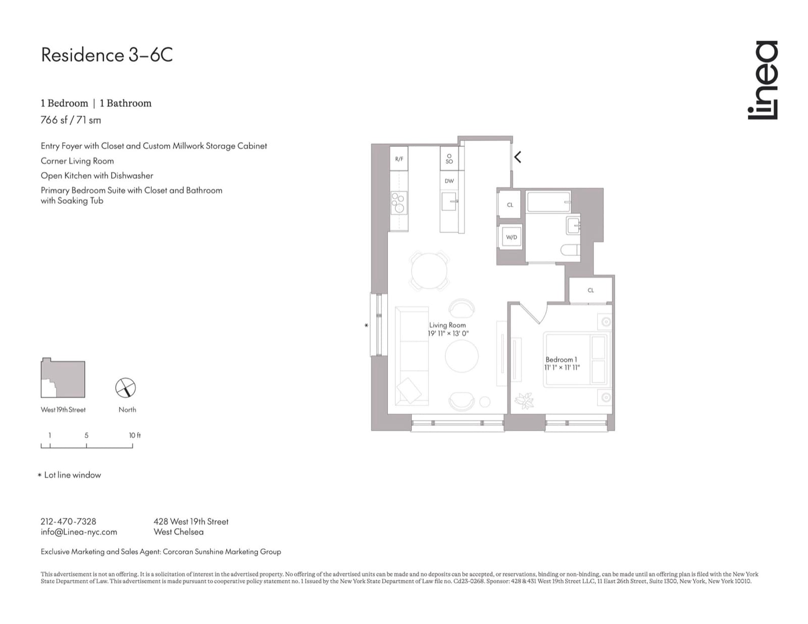 Linea Residence 3-6C floor plan (PDF) floor plan