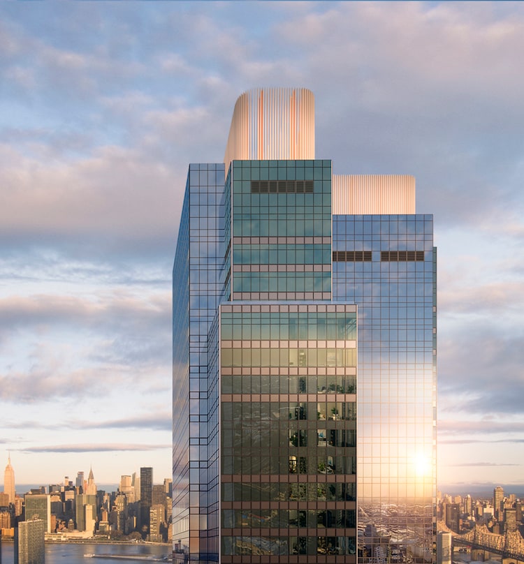 Skyline Tower — Tower exterior