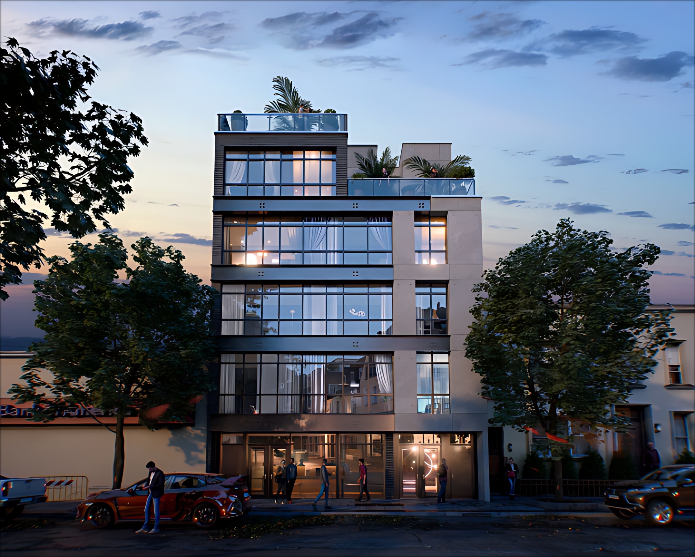 Stanhope Foundry — Building exterior