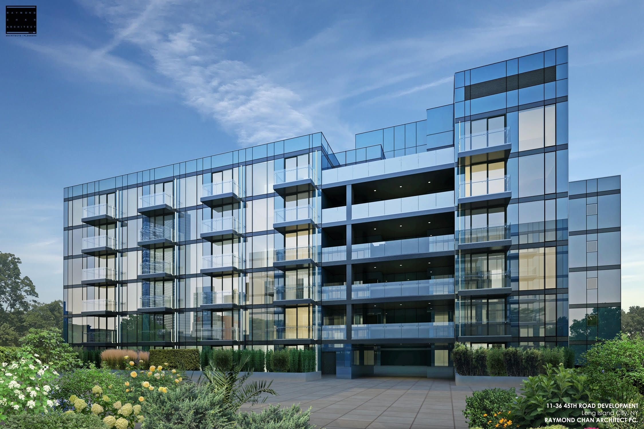 Vesta LIC — Park-front building exterior